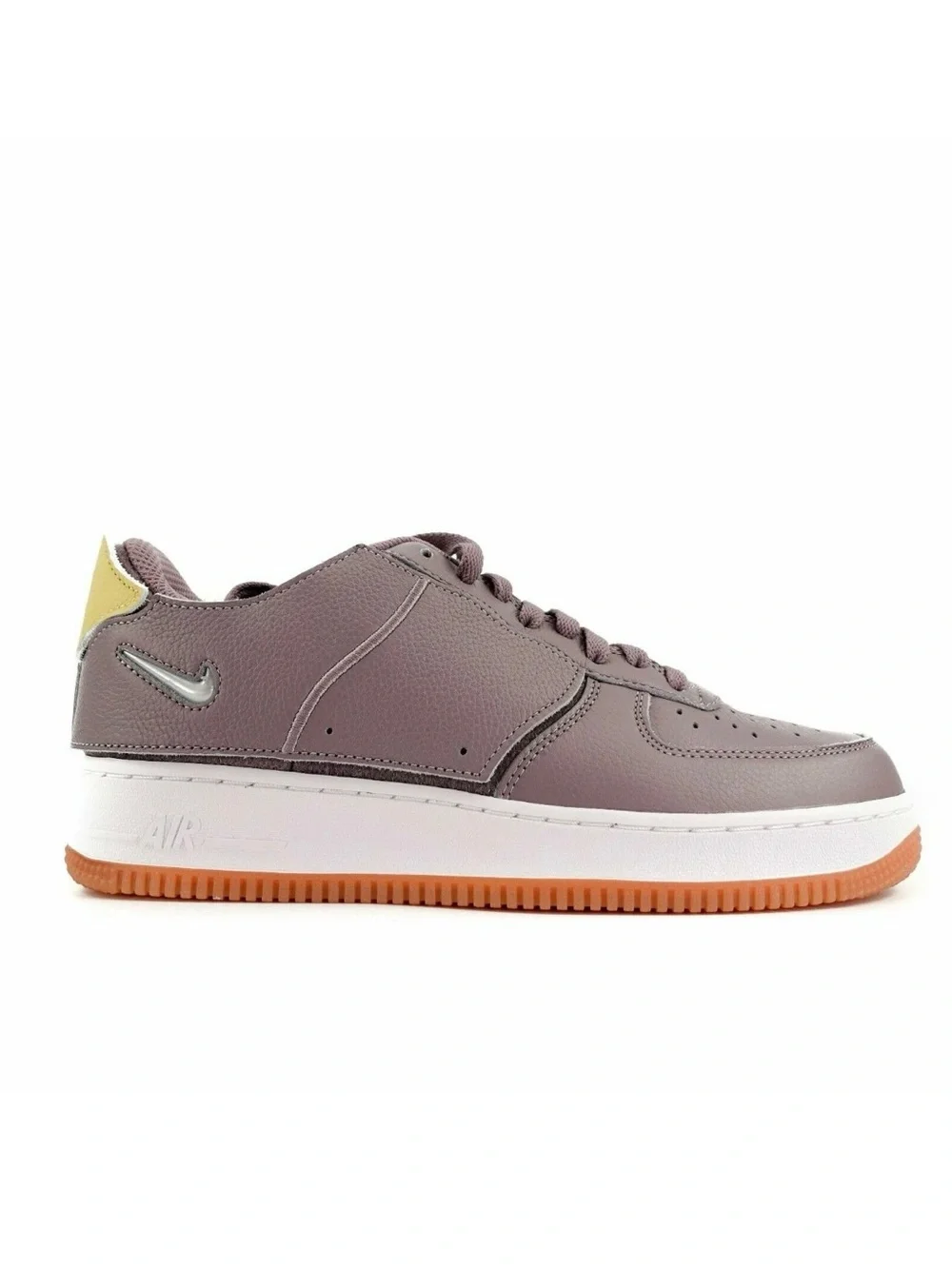 NIKE AIR FORCE 1 NBY UNLOCKED JEWEL SWOOSH PURPLE DD1662 991 US MENS SIZE 8.5